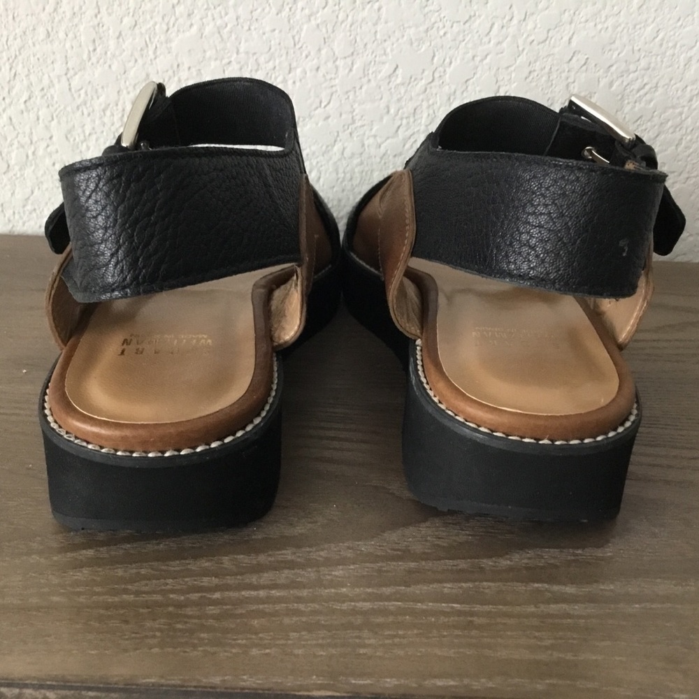STUART WEITZMAN| Rugged Leather Sport Sandal - Picture 6 of 12